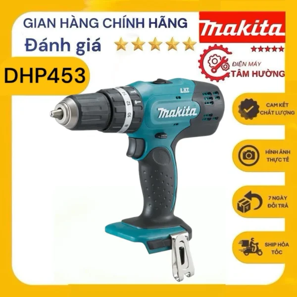 Máy siết bu lông makita DH453