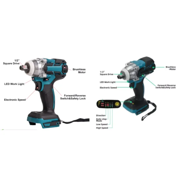 Thân Máy siết bu lông makita